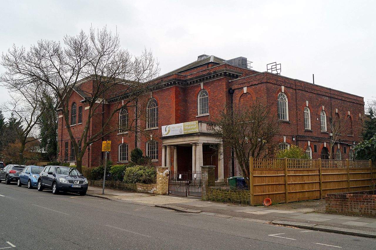 Golders Green Synagogue in north London, the heart of a large Orthodox Jewish community where two Jewish men were stabbed in a terrorist attack on April 29, 2026