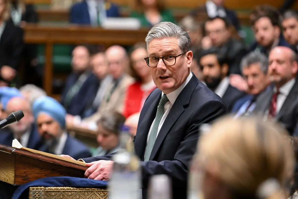 UK Prime Minister Sir Keir Starmer