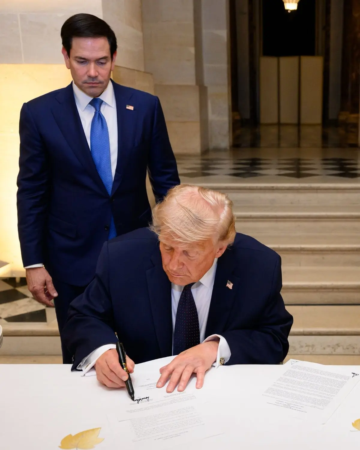 President Donald J. Trump signs the Iran Memorandum of Understanding on June 18, 2026 to end conflict and reopen Strait of Hormuz
